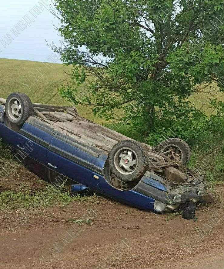 Под Дубоссарами перевернулась Ауди