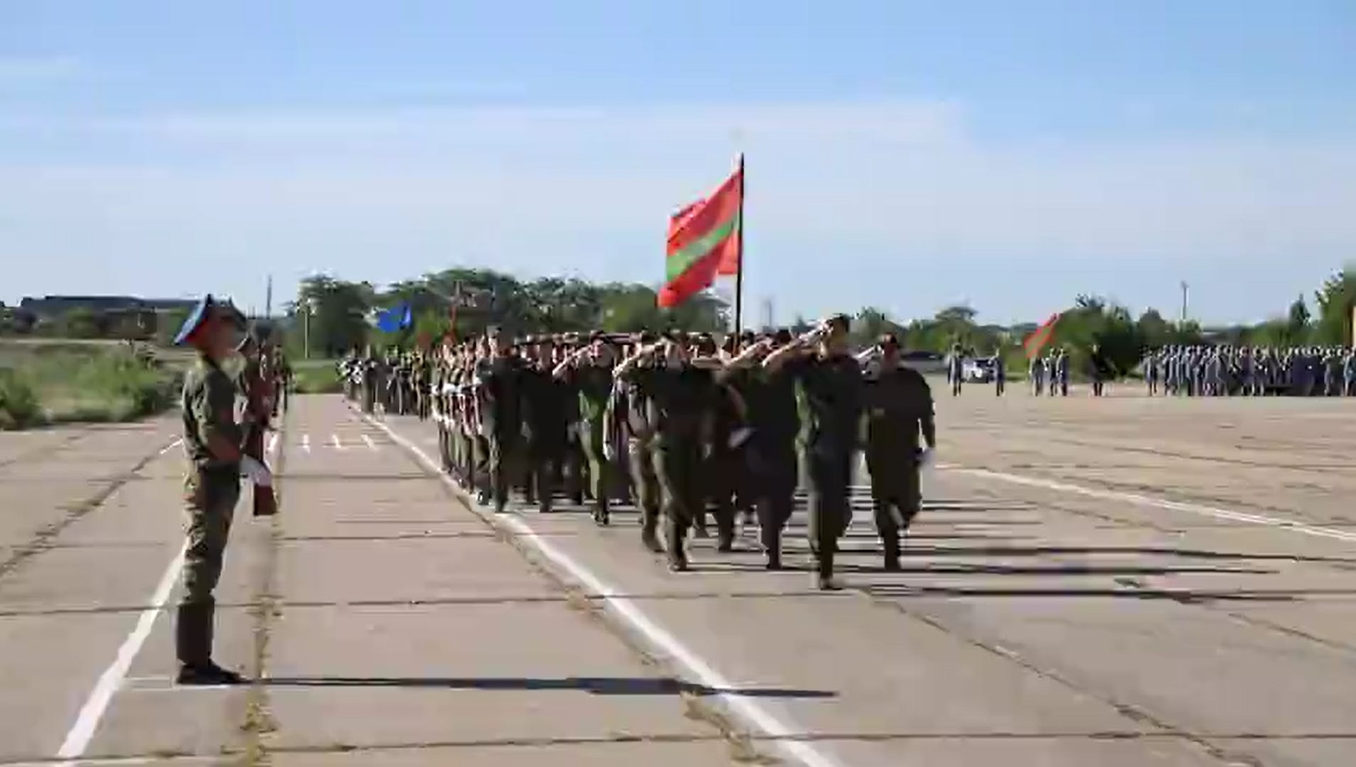 Началась подготовка к военному параду 2 сентября