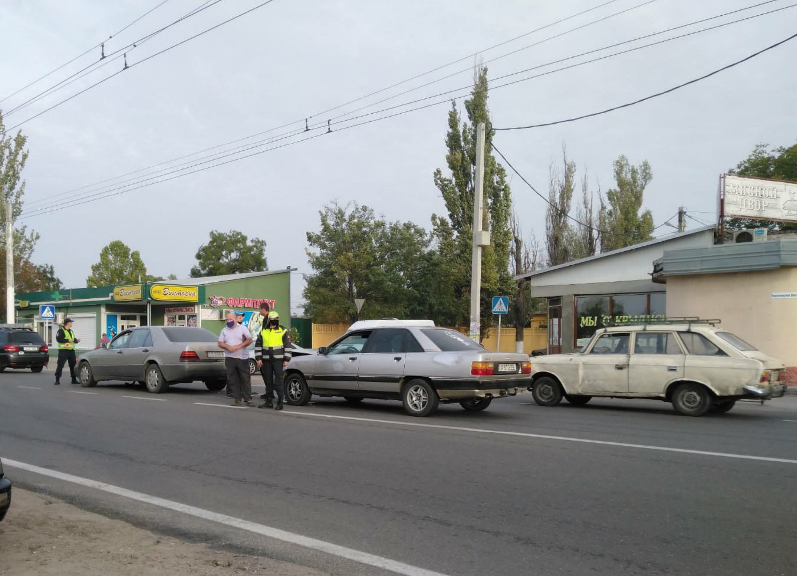 Авария в Парканах у Виктории