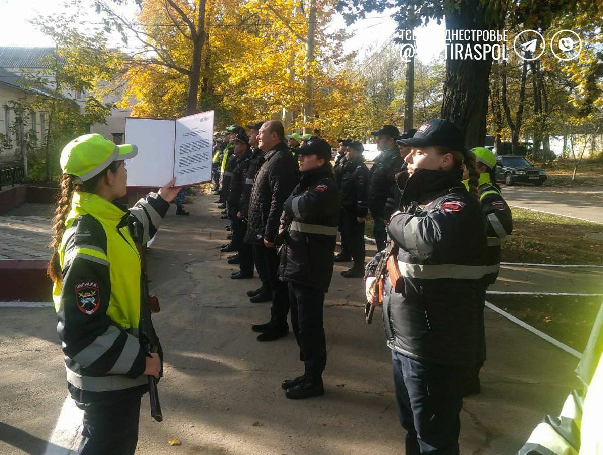 В Бендерах отмечают День милиции